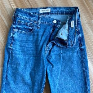 Madewell Medium Wash High-Rise Skinny Jeans